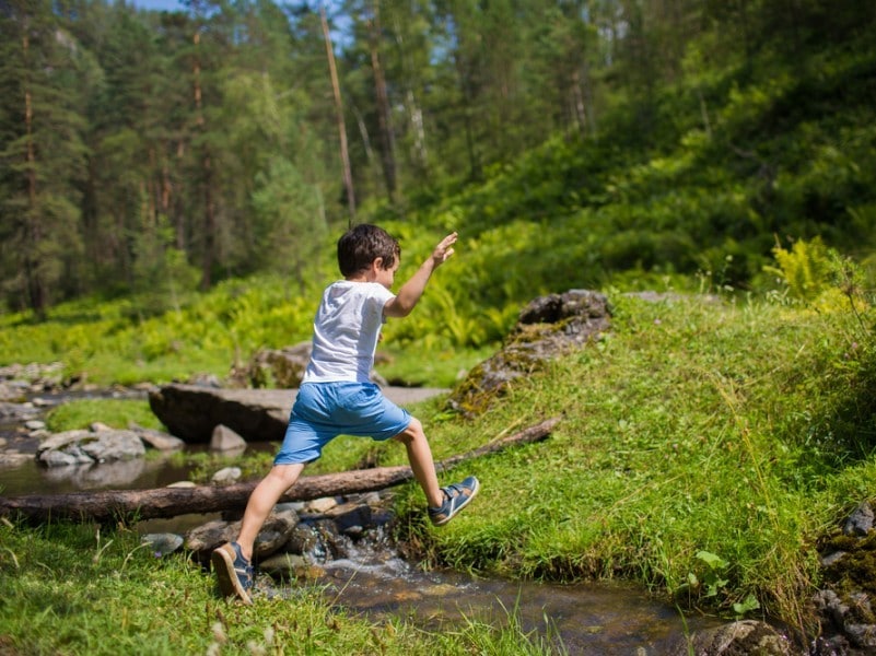 Classe sportive en nature